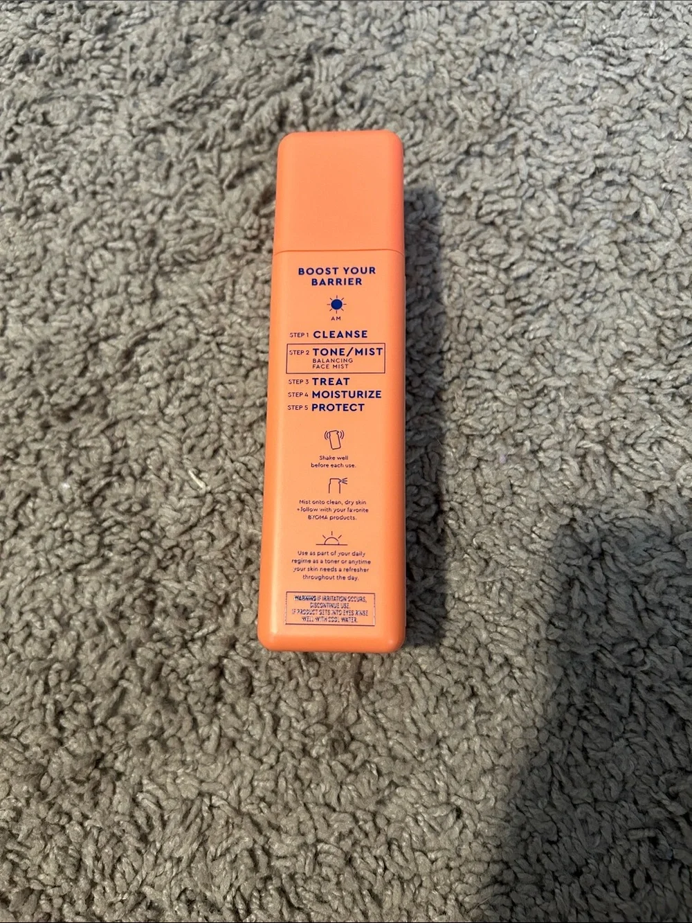 BYOMA Balancing Face Mist — Bright Orange Hydration Spray